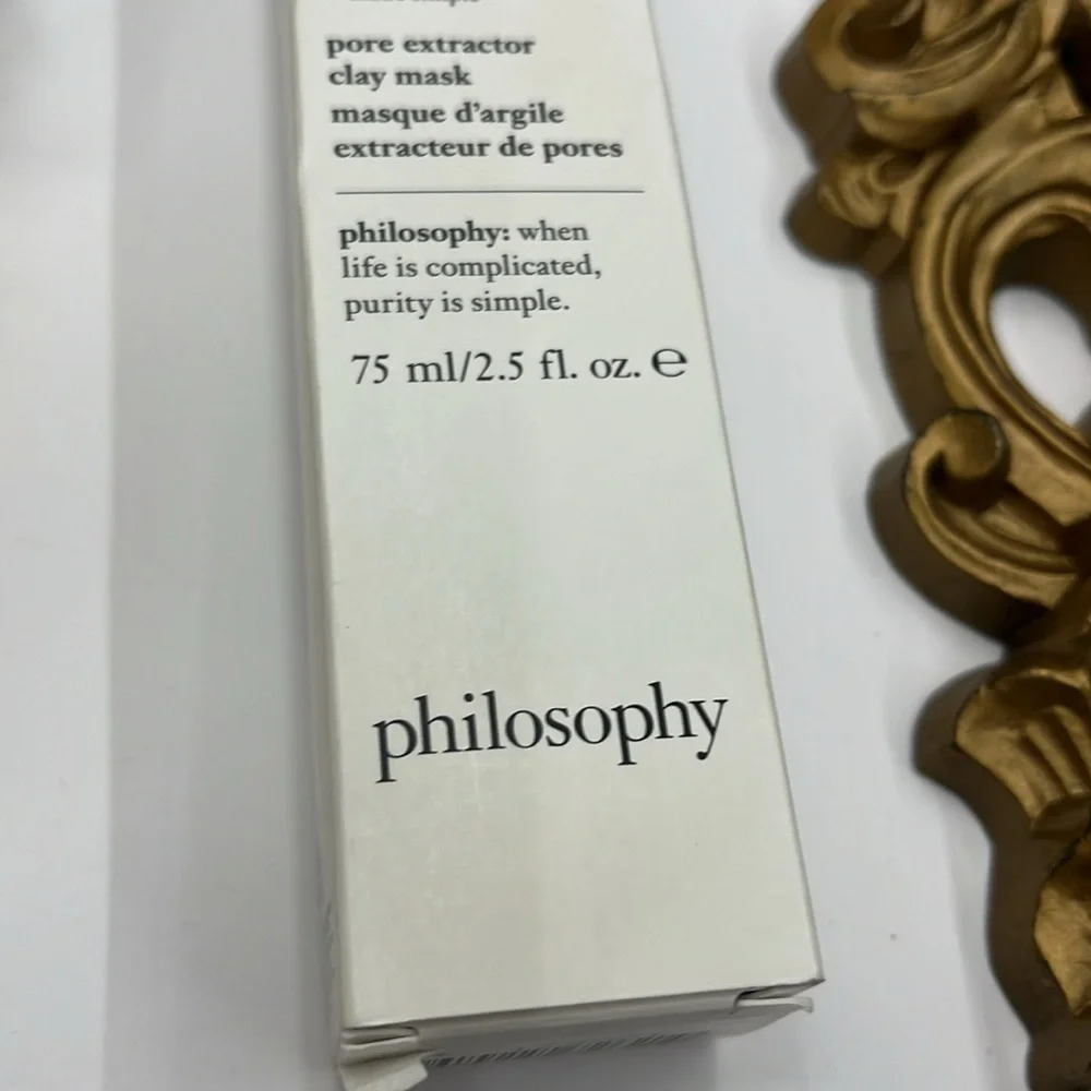 NEW Philosophy Pore Extractor Clay Mask 2.5 oz